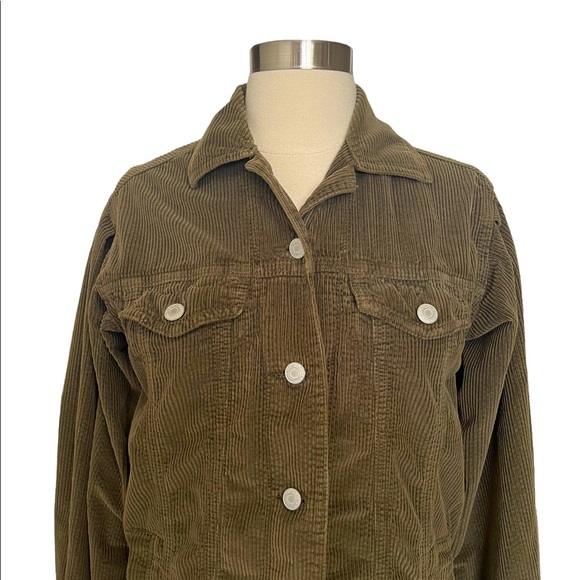 American Eagle Outfitters Women’s Jacket Size XXS Olive Green in Color - Picture 4 of 6